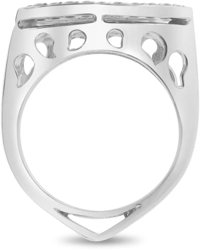 0.28 ct Ladies Round Cut Diamond Anniversary Wedding Band Ring (Color G Clarity SI-1) in Platinum