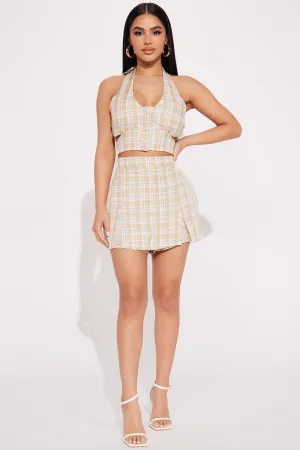 Annalise Skort Set - Taupe
