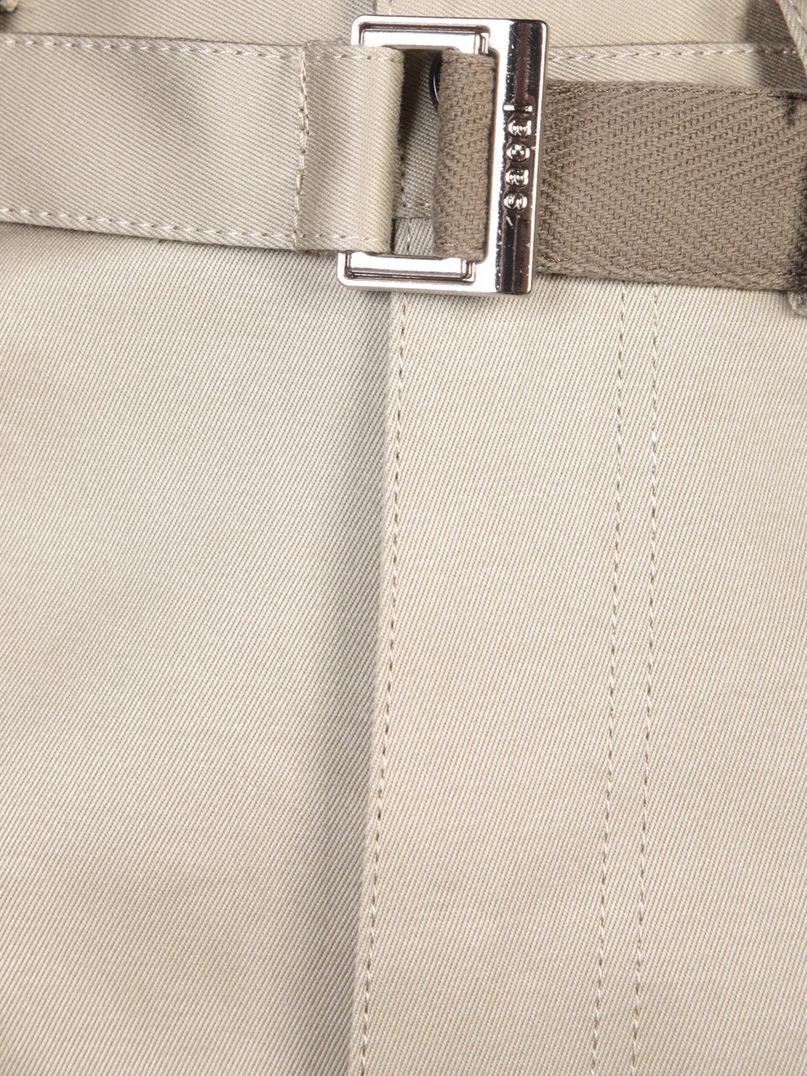 Beige Chino Bermuda Shorts