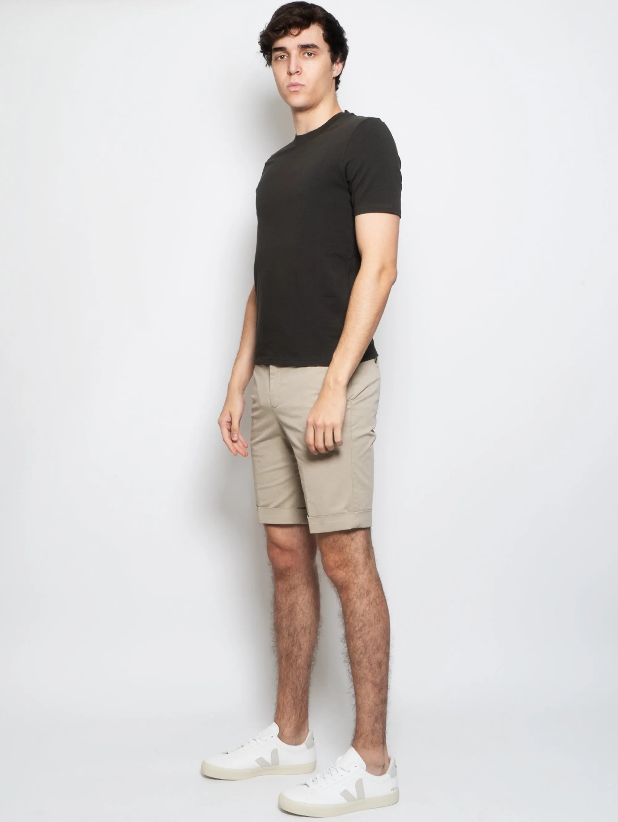 Bermuda Chino in Cotone Beige