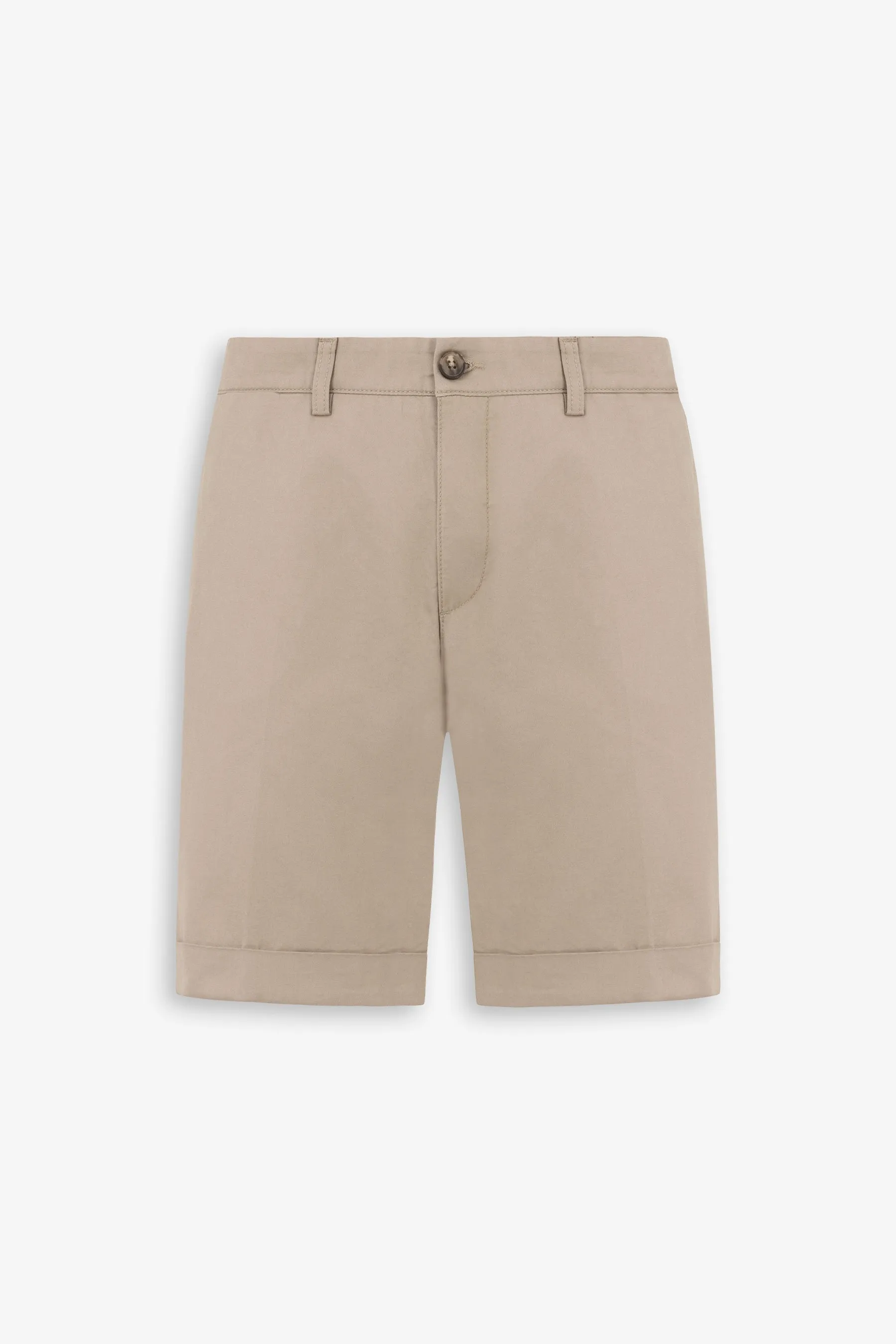 Bermuda gabardina beige