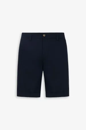 Bermuda gabardina blu