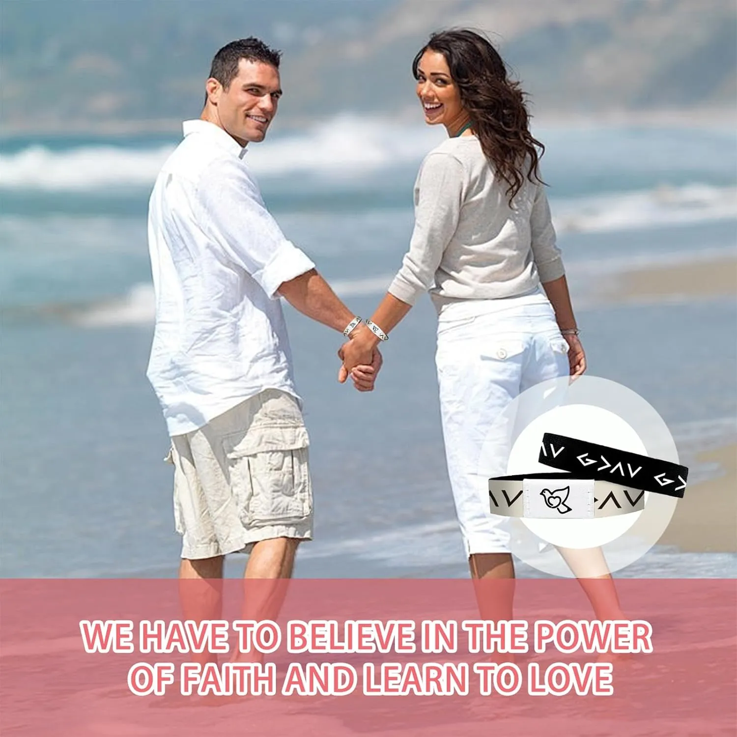 Bible Verse Bracelets for Men Daily Verse Bracelet with NFC Technology Christian Bracelet Faith and Style Combined Inspirational Religious Gifts