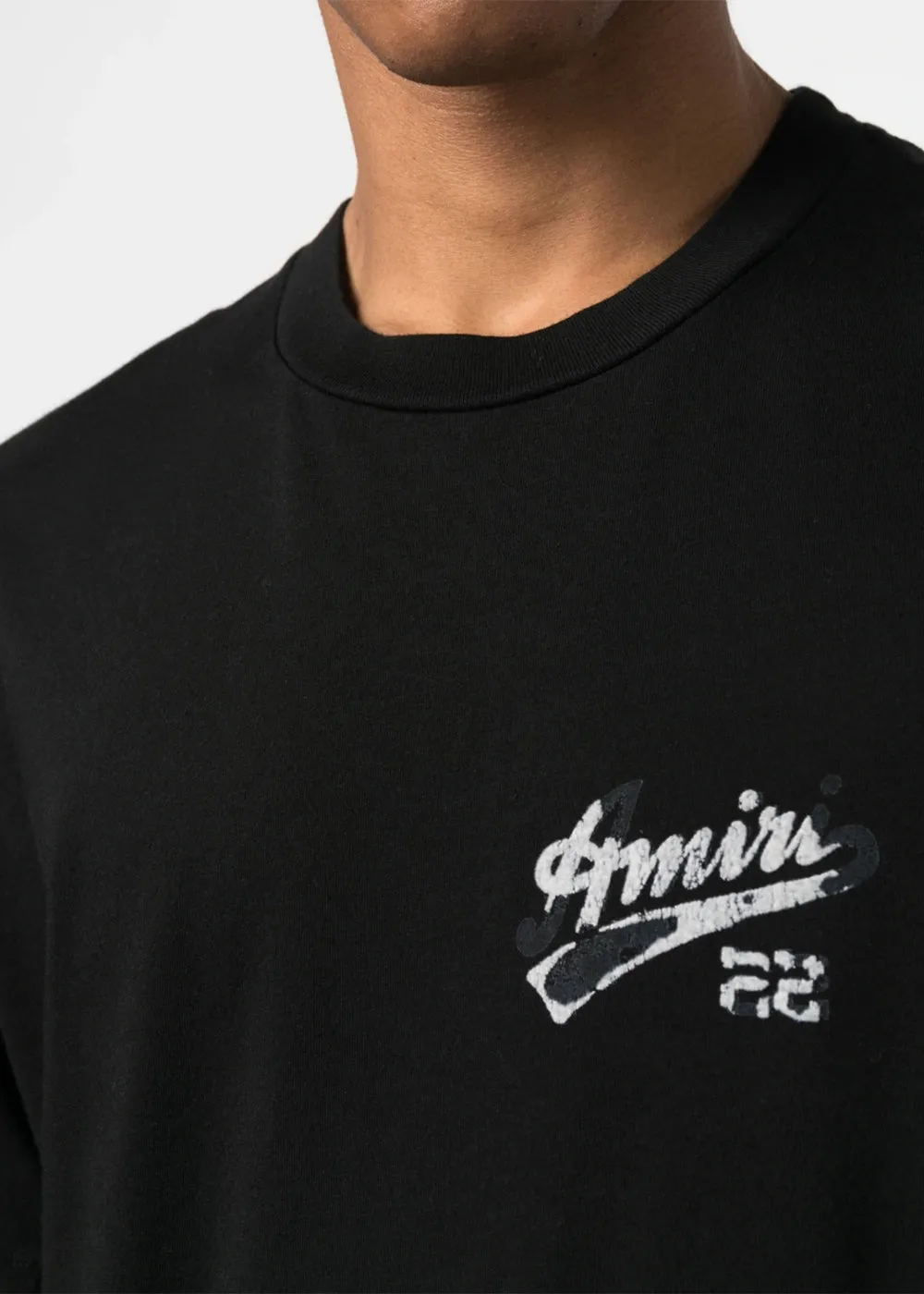 Black Amiri 22 Jersey Tee
