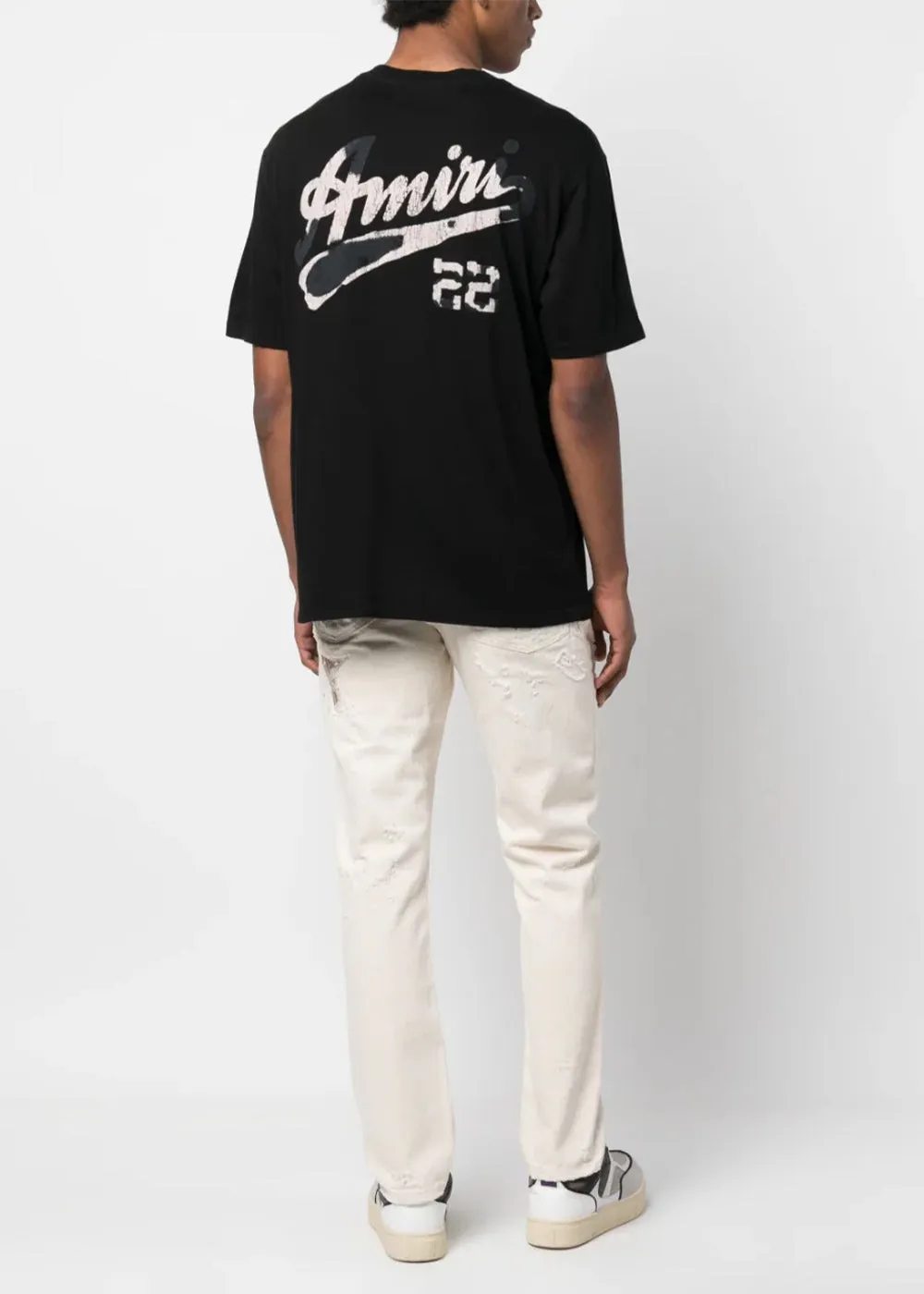 Black Amiri 22 Jersey Tee