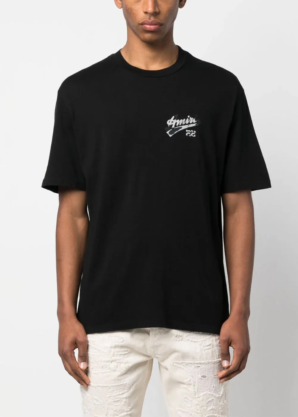 Black Amiri 22 Jersey Tee