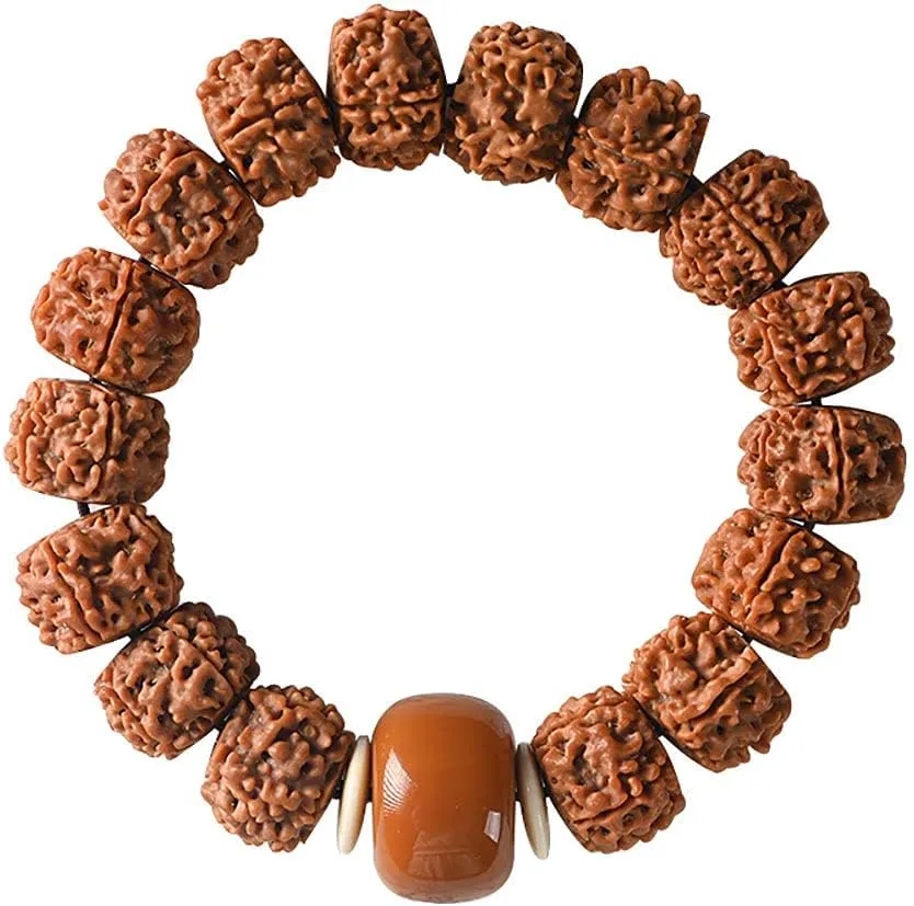Buddhist prayer beads,Mala beads, Natural Bodhi Bracelet, Vajra Bodhi Men And Women Wrist Accessories Wenwan, Prayer Charm Bracelets