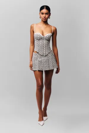 Floriane Gingham Skort