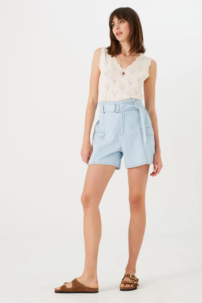 GARCIA - Shorts Morning Blue