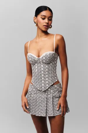Genevieve Gingham Bustier