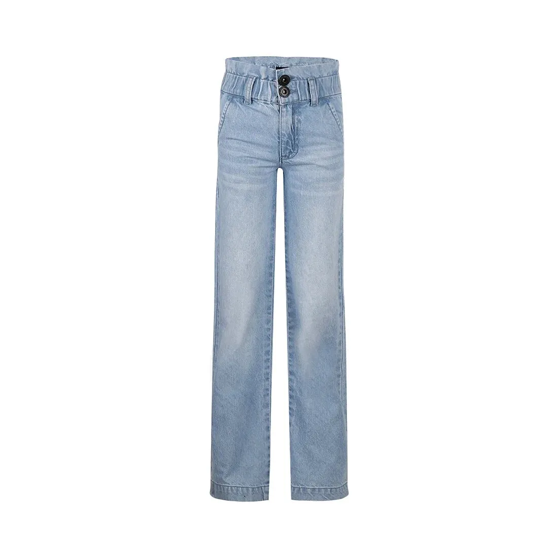Girls Paperbag Waist Denim