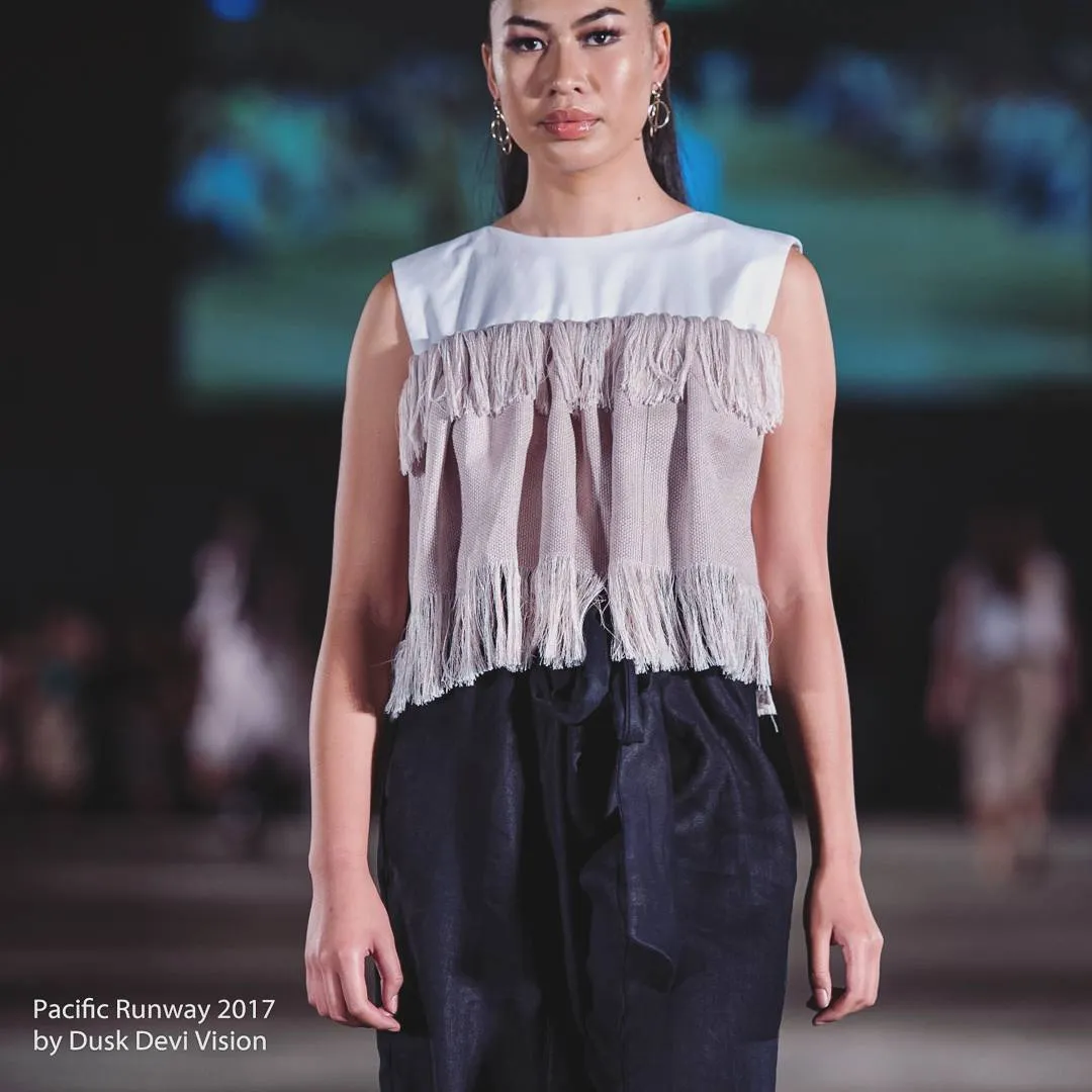 KALAVA HIGH WAISTED PAPERBAG PANT