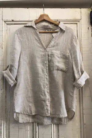 Linen Button-Up