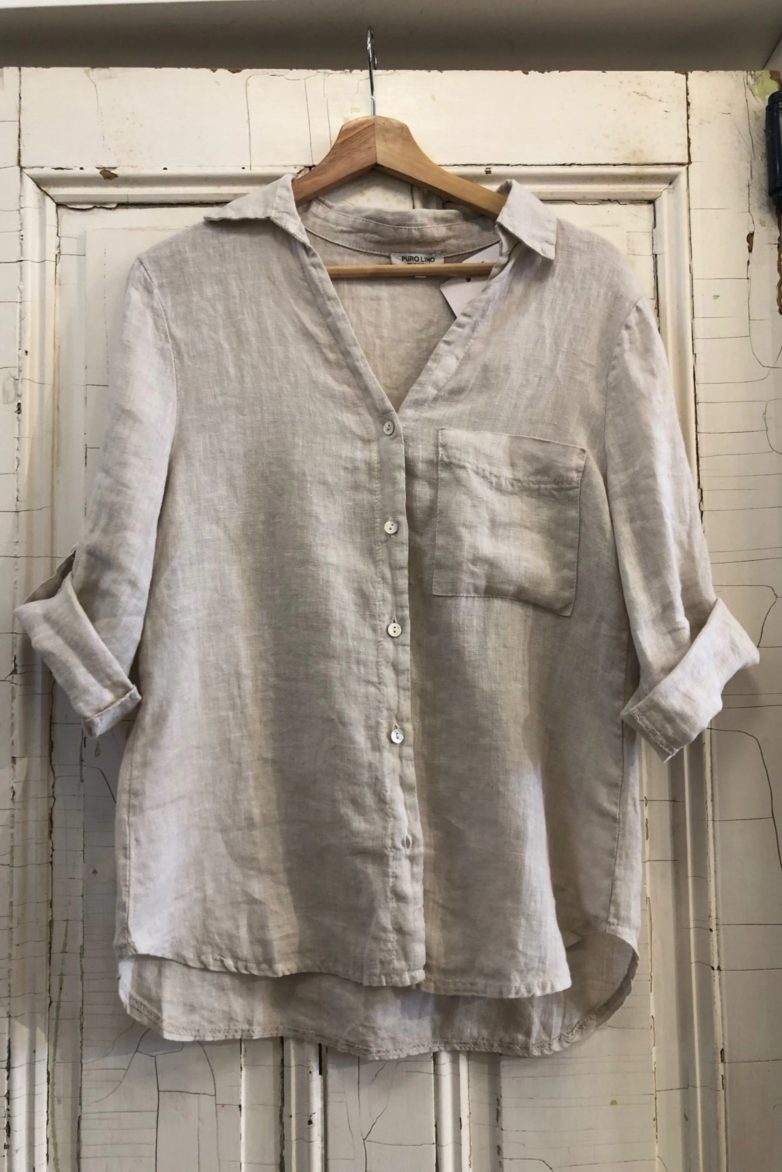 Linen Button-Up
