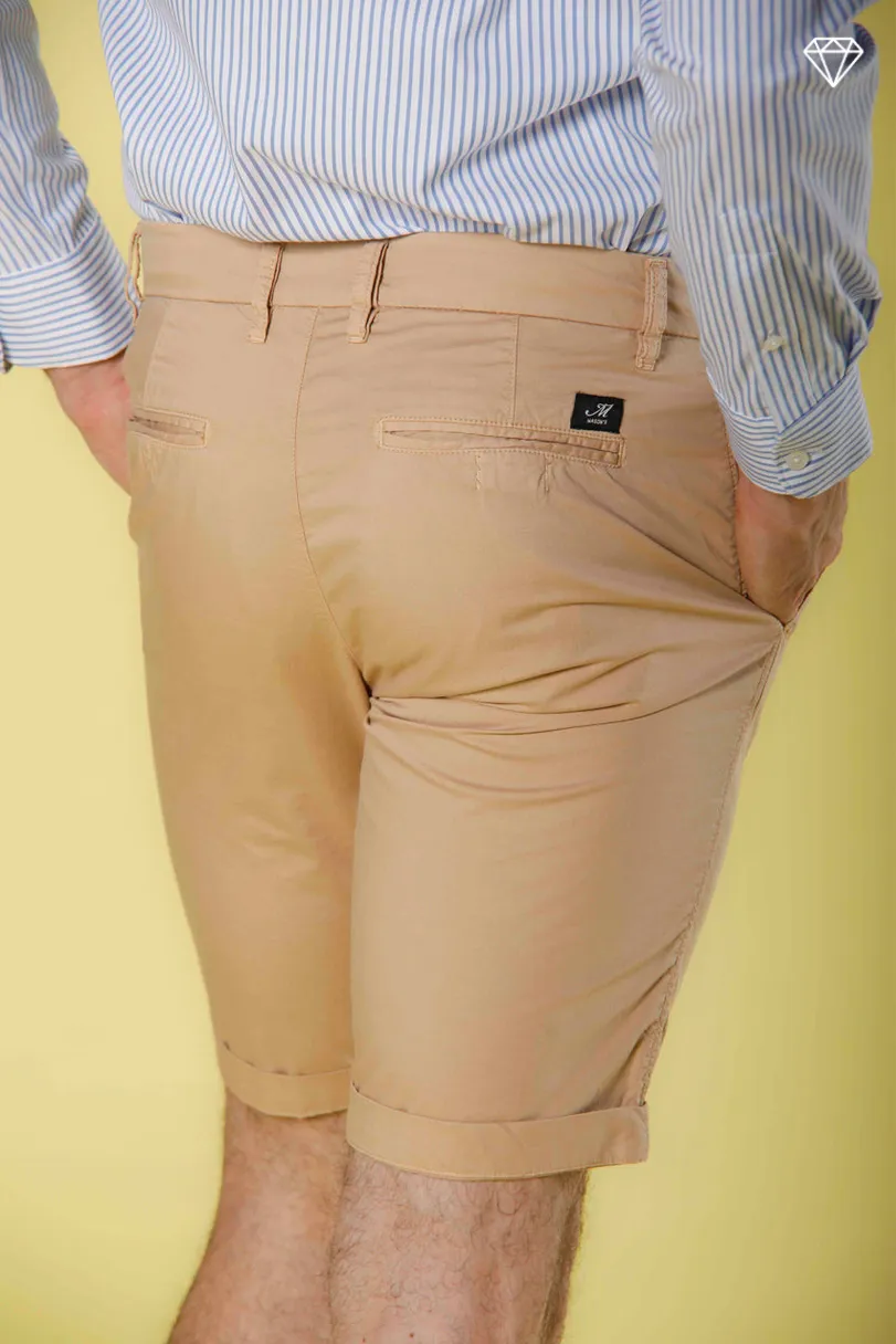 London bermuda chino uomo in cotone pima regular fit 