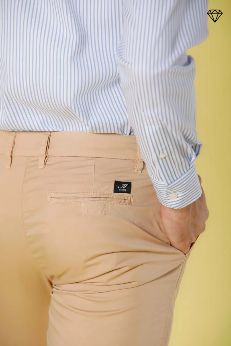London bermuda chino uomo in cotone pima regular fit 