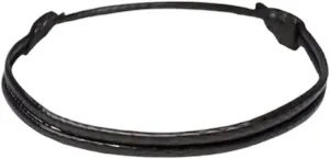Luck Strings Black Wax Nylon Cord Bracelet for Men Women Unisex - Leather imitation string Bracelets Waterproof Teen Friendship Gift