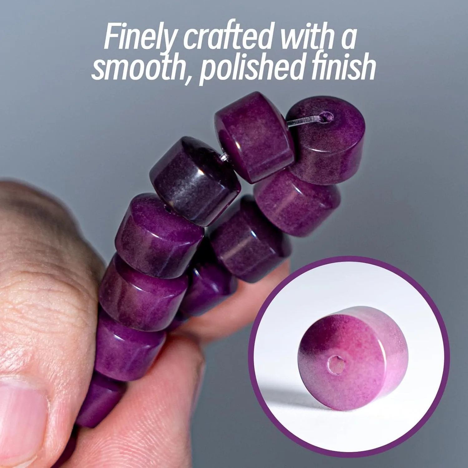 Natural Bodhi Seeds Beaded Bracelets, Fidget Toy for Effectively Alleviate Anxiety Stress, Protection Healing Bodhi Bracelet, Addictive Fidget Toy Bracelet for Women Men with Gift Box