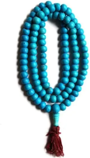 Natural Colored Yak Bone 8mm 108 Mala Beads, Spiritual, Meditation Beads, Reiki, Japa Mala, Buddhist Prayer Beads, Yoga Bracelet, healing beads LKMALA-RRGU-814