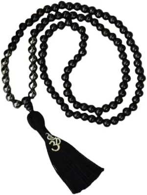 Natural HEMATITE 6mm 108 Mala Beads, Spiritual, Meditation Beads, Reiki, Japa Mala, Buddhist Prayer Beads, Yoga Bracelet, healing beads LKMALA-RRGU-1242