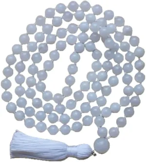 Natural Pure Jade 8mm 108 Mala Beads, Spiritual, Meditation Beads, Reiki, Japa Mala, Buddhist Prayer Beads, Yoga Bracelet, healing beads LKMALA-RRGU-2955