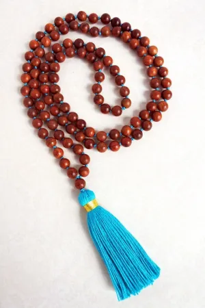 Natural wood beads 8mm 108 Mala Beads, Spiritual, Meditation Beads, Reiki, Japa Mala, Buddhist Prayer Beads, Yoga Bracelet, healing beads LKMALA-RRGU-3381