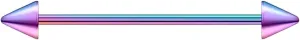 New 2025 Unisex 1Pcs Stainless Steel Straight Helix Tragus Industrial Ear Studs Bar Piercing Tongue Ring Barbell Body Jewelry Gift Fashion Trendy Accessories Creative For Women And Men