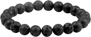 New 2026 Men Natural Volcanic Stone Bracelets Charm Matte Black Lava Onyx Beads Buddha Round Bracelet & Bangle Women Yoga Prayer Decoration Jewelry Luxury Accessories Trendy Best For Gift
