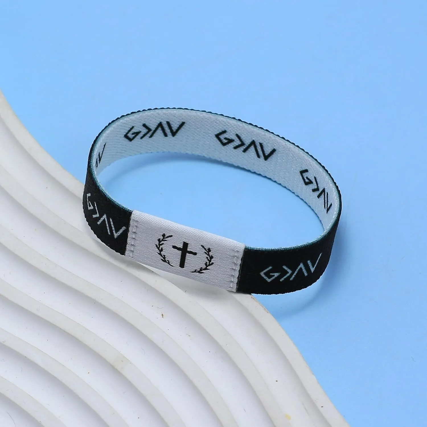 Pack of 2 Bible Verse Bracelets, Inspirational Christian Wristbands with NFC and Red String Faith Bracelet for Men and Women, First Communion Gift