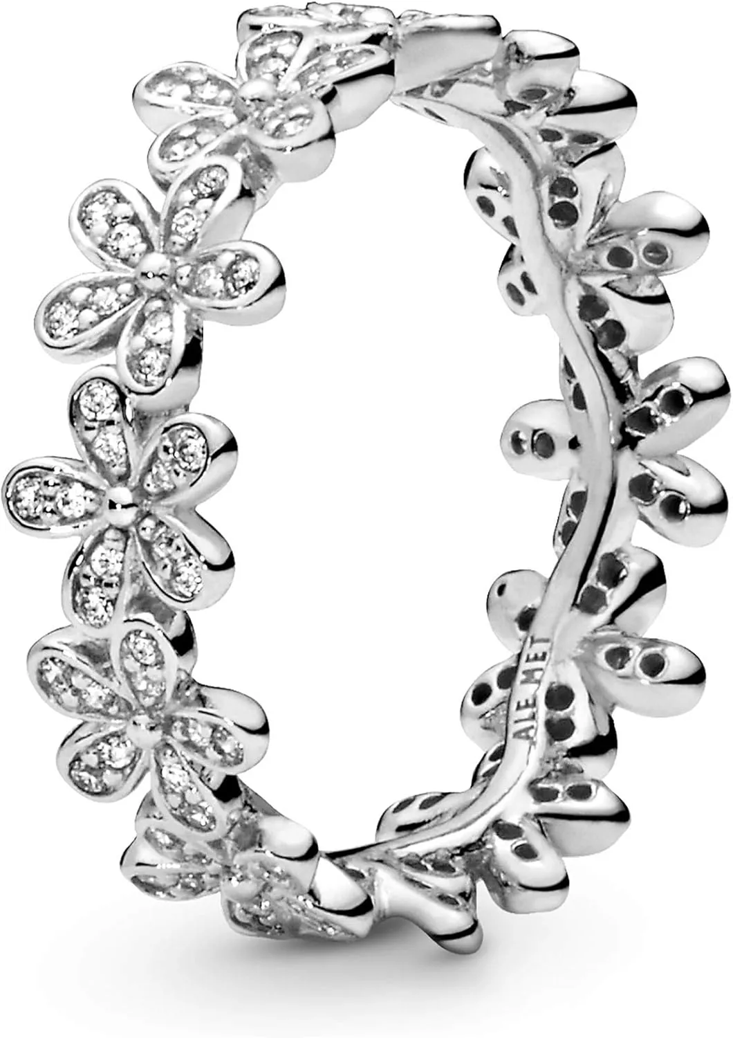 Pandora Daisy Flower Ring - Ring for Women - Gift for Her - Cubic Zirconia - With Gift Box