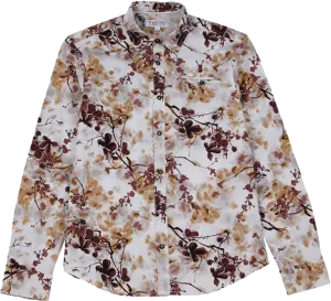Pearly King Long Sleeve Shirt: Bloom - Clay