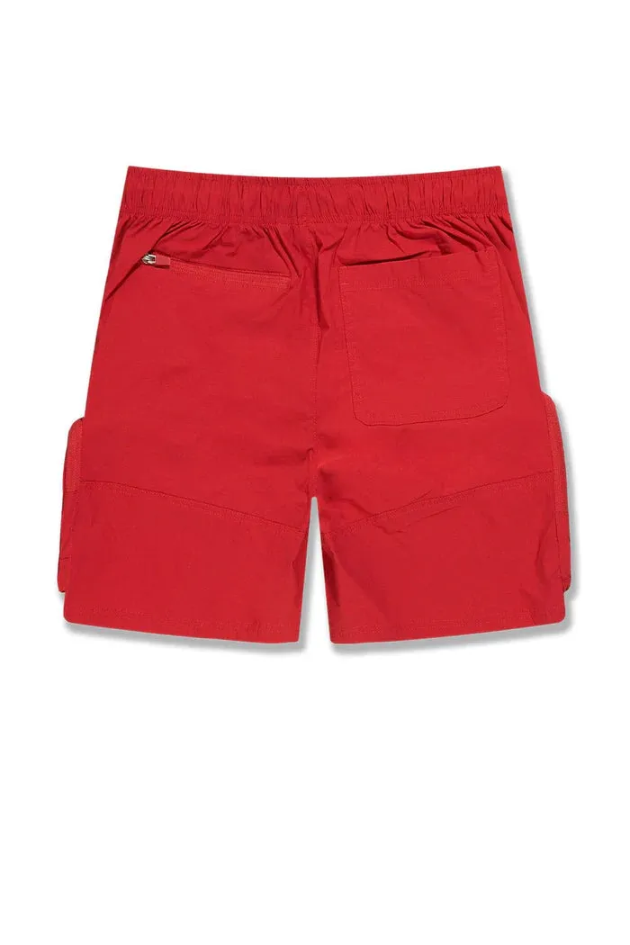 Retro - Altitude Cargo Shorts (Red)