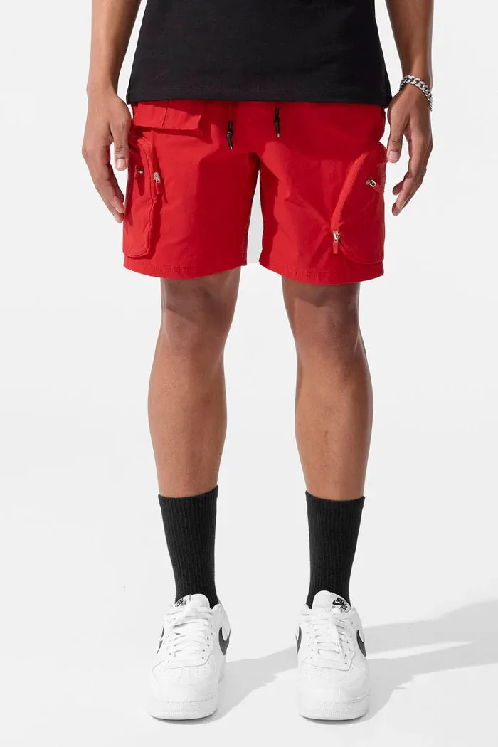 Retro - Altitude Cargo Shorts (Red)