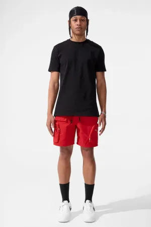 Retro - Altitude Cargo Shorts (Red)