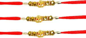 Set of 3 Rakhi Threads, Rakhi for Brother, Rakhee Bracelet, Rakhi for Festival indian | rakhi for bhaiya bhabhi | rakhi for boy | rakhi set of 3 | pack of 3 rakhi