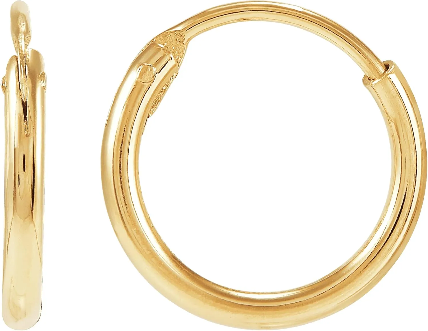 Silpada 'Endless Cycle' Hoop Earrings in Sterling Silver