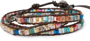 SPUNKYsoul New! Dazzling Handmade Leather Wrap Bracelet Collection