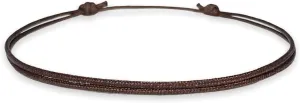 Thin Brown Cord Bracelet for Men Women Teen Unisex Adult - Waterproof Nylon Surfer String Friendship Bracelets Summer Beach Accessories