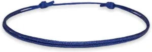 Thin Navy Blue Cord Bracelet for Men Women Teen Unisex Adult - Waterproof Nylon Surfer String Friendship Bracelets Summer Beach Accessories