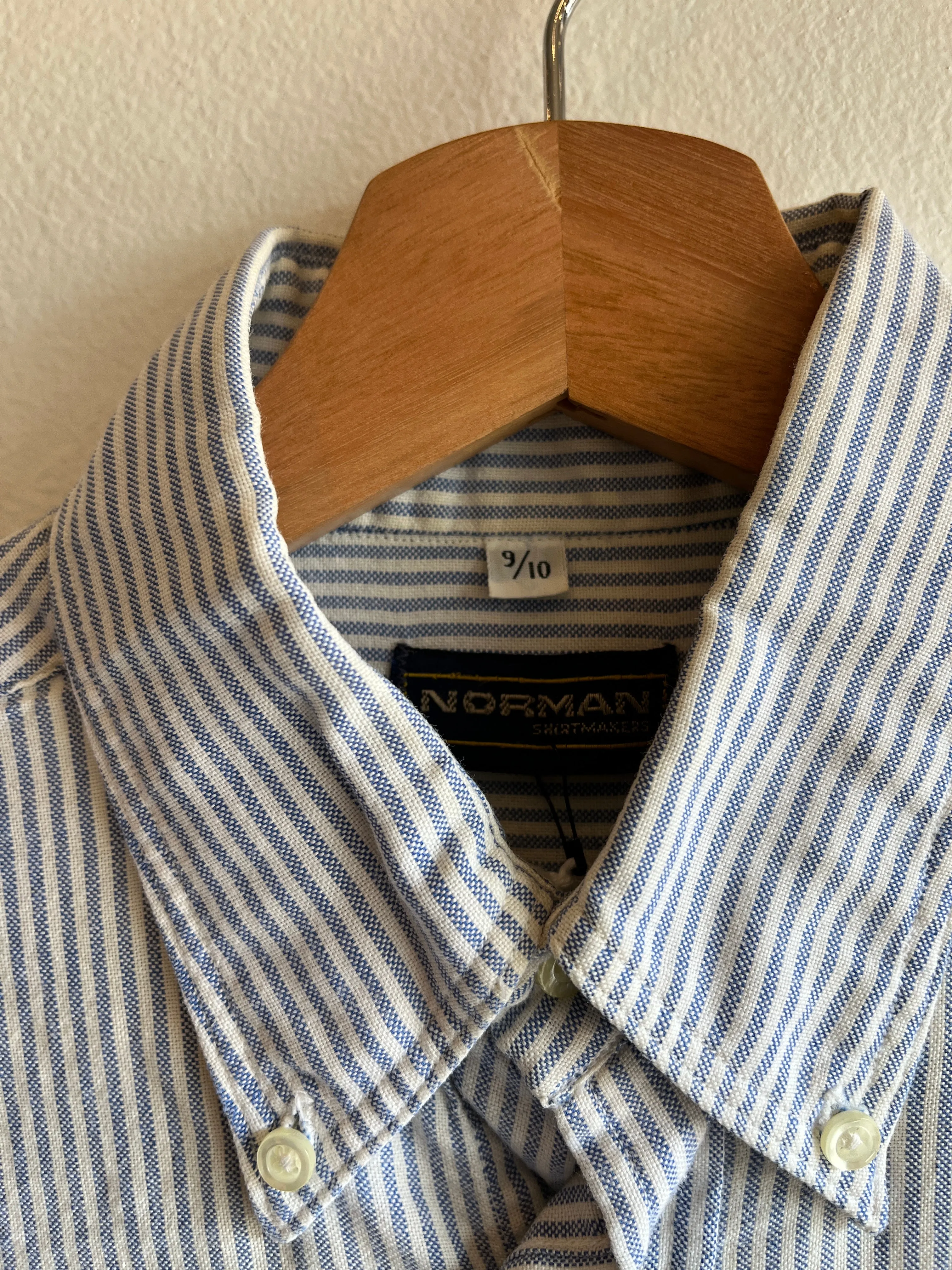 Vintage 1990s Pinstripe Button Down Shirt