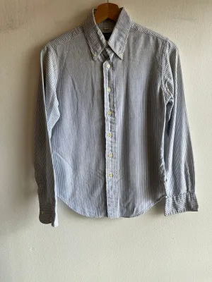 Vintage 1990s Pinstripe Button Down Shirt