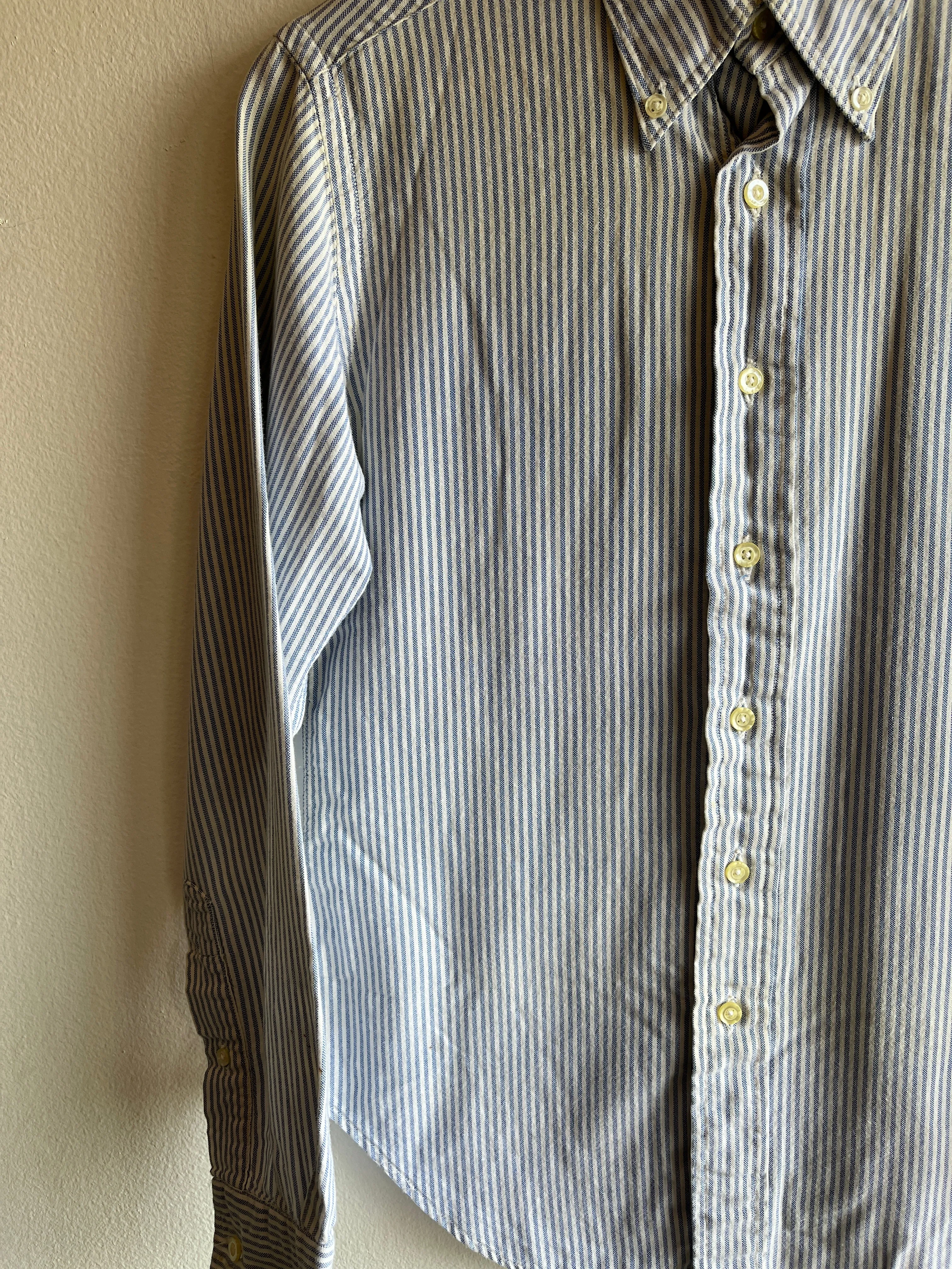 Vintage 1990s Pinstripe Button Down Shirt